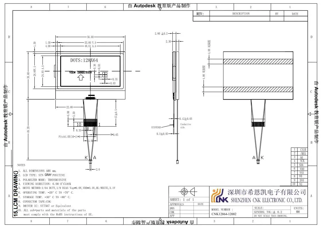 128x64 Graphic Lcd Display 128x64 Graphic Lcd Display